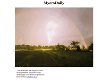 Tablet Screenshot of myersdaily.org